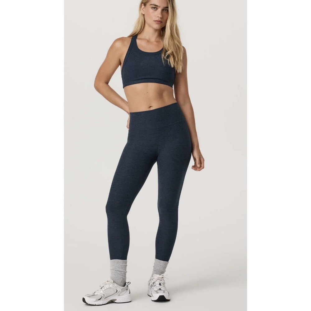 Vuori Clean Elevation Blue Midnight Heather Leggings XS